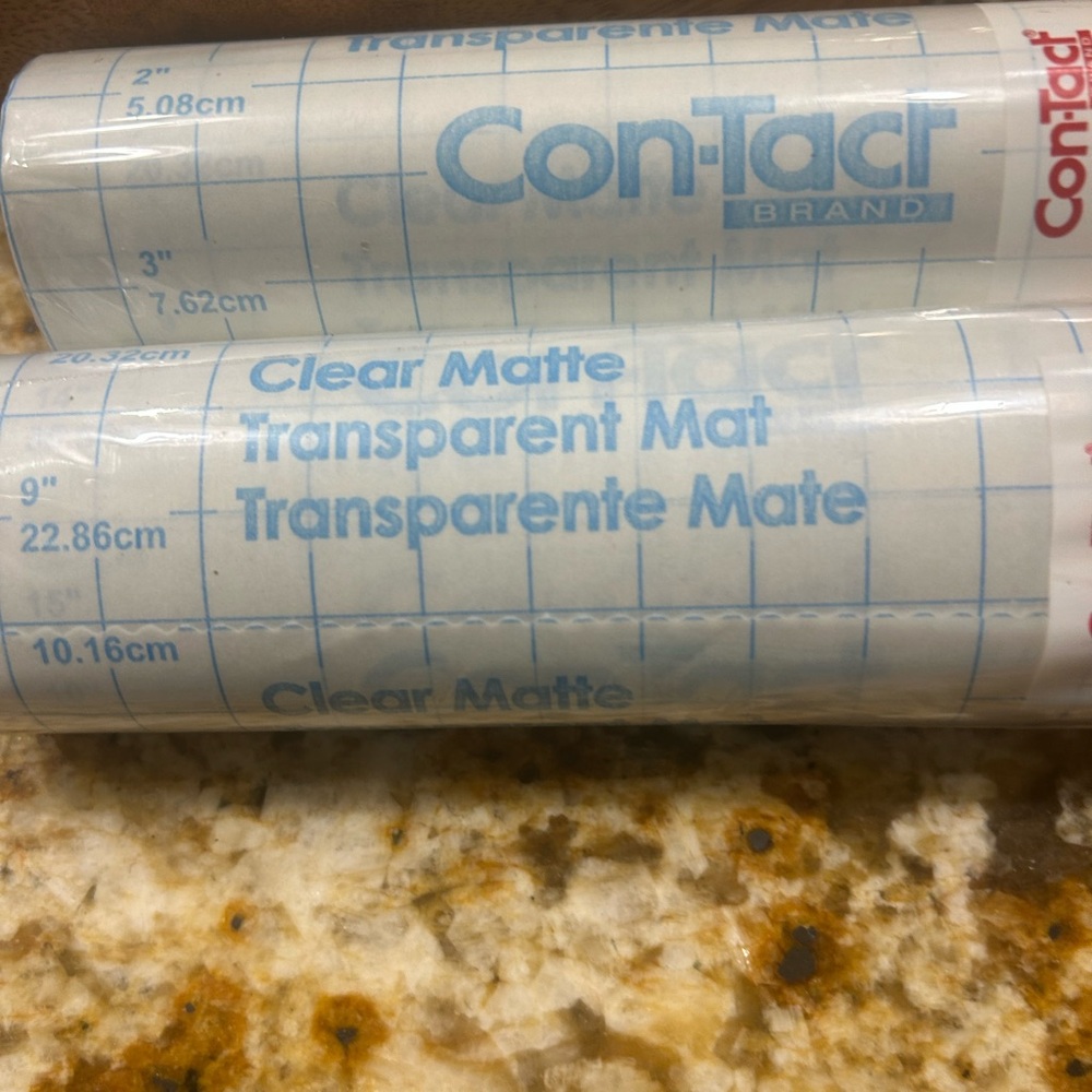 Con-Tact Clear Matte Transparent Mat